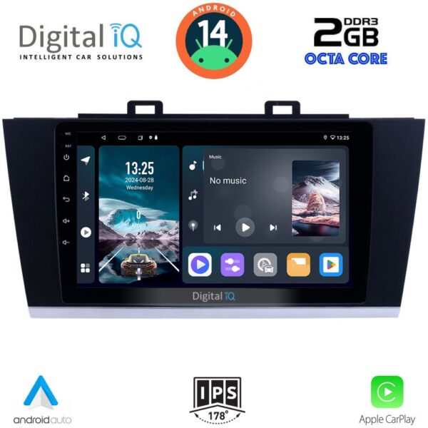 AIN-140814 - Digital iQ - DIGITAL IQ RTG 4668_CPA (9inc) MULTIMEDIA TABLET for SUBARU LEGACY - OUTBACK mod. 2014-2019 - ALL IN POINT - LEFKELIS.GR