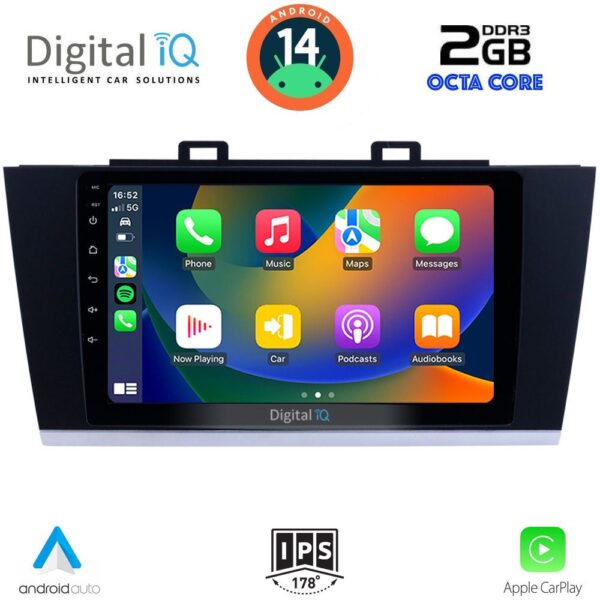 DIGITAL IQ RTG 4668_CPA (9inc) MULTIMEDIA TABLET for SUBARU LEGACY - OUTBACK mod. 2014-2019 - Image 2