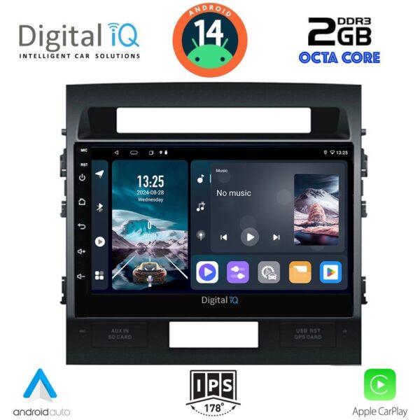 AIN-141273 - Digital iQ - DIGITAL IQ RTG 4724_CPA (10inc) MULTIMEDIA TABLET for TOYOTA LAND CRUISER mod. 2008-2015 - ALL IN POINT - LEFKELIS.GR