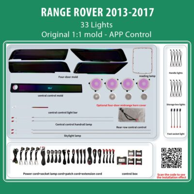 AIN-136226 - Digital iQ - DIQ AMBIENT RANGE ROVER L405 (FK) mod. 2013-2017