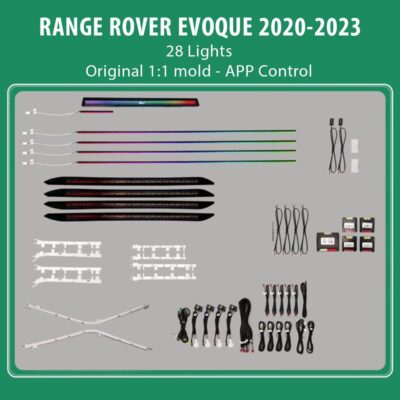 AIN-136244 - Digital iQ - DiQ AMBIENT RANGE ROVER EVOQUE (TRIM) mod. 2020-2023