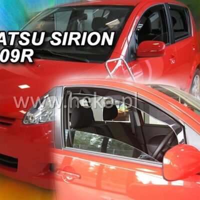 ALL IN POINT ΑΝΕΜΟΘΡΑΥΣΤΕΣ ΓΙΑ DAIHATSU SIRION 5D 2005-2010 ΖΕΥΓΑΡΙ ΑΠΟ ΕΥΚΑΜΠΤΟ ΦΙΜΕ ΠΛΑΣΤΙΚΟ HEKO - 2 ΤΕΜ. - AIN-127719 iluma.GR