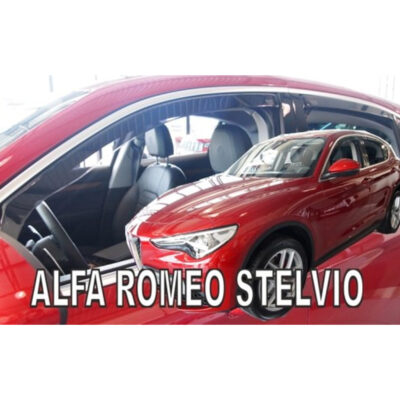 ALL IN POINT ΑΝΕΜΟΘΡΑΥΣΤΕΣ ΓΙΑ ALFA ROMEO STELVIO 5D 2017+ ΣΕΤ ΑΥΤΟΚΙΝΗΤΟΥ ΑΠΟ ΕΥΚΑΜΠΤΟ ΦΙΜΕ ΠΛΑΣΤΙΚΟ HEKO - 4 ΤΕΜ. - AIN-183941 iluma.GR
