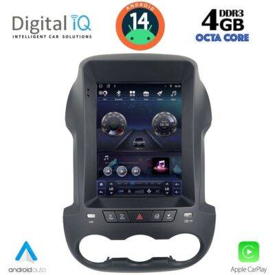 AIN-106315 - Digital iQ - DIGITAL IQ TOP 644_CPA TESLA STYLE for FORD RANGER mod. 2012-2015 - ALL IN POINT - LEFKELIS.GR