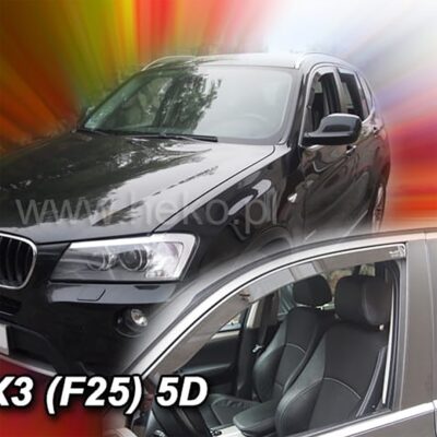 ALL IN POINT ΑΝΕΜΟΘΡΑΥΣΤΕΣ ΓΙΑ BMW X3 F25 5D 2010-2017 ΖΕΥΓΑΡΙ ΑΠΟ ΕΥΚΑΜΠΤΟ ΦΙΜΕ ΠΛΑΣΤΙΚΟ HEKO - 2 ΤΕΜ. - AIN-134238 iluma.GR