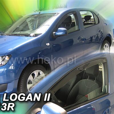 ALL IN POINT ΑΝΕΜΟΘΡΑΥΣΤΕΣ ΓΙΑ DACIA LOGAN 2 / SANDERO 2 / STEPWAY 4D 2013-2020 ΖΕΥΓΑΡΙ ΑΠΟ ΕΥΚΑΜΠΤΟ ΦΙΜΕ ΠΛΑΣΤΙΚΟ HEKO - 2 ΤΕΜ. - AIN-150103 iluma.GR