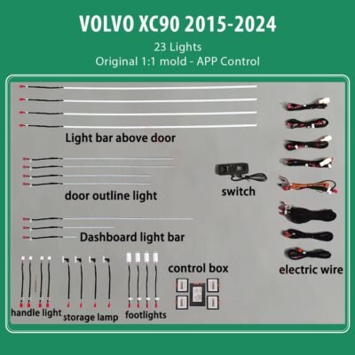 AIN-108277 - Digital iQ - Digital iQ Ambient Light for VOLVO XC90 mod. 2015-2024