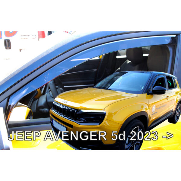 ALL IN POINT ΑΝΕΜΟΘΡΑΥΣΤΕΣ ΓΙΑ JEEP AVENGER 5D 2023+ ΣΕΤ ΑΥΤΟΚΙΝΗΤΟΥ ΑΠΟ ΕΥΚΑΜΠΤΟ ΦΙΜΕ ΠΛΑΣΤΙΚΟ HEKO - 4 ΤΕΜ. - AIN-177110 iluma.GR