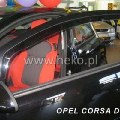 ALL IN POINT ΑΝΕΜΟΘΡΑΥΣΤΕΣ ΓΙΑ OPEL CORSA D 3D 09/2006-2014 ΖΕΥΓΑΡΙ ΑΠΟ ΕΥΚΑΜΠΤΟ ΦΙΜΕ ΠΛΑΣΤΙΚΟ HEKO - 2 ΤΕΜ. - AIN-16570 iluma.GR
