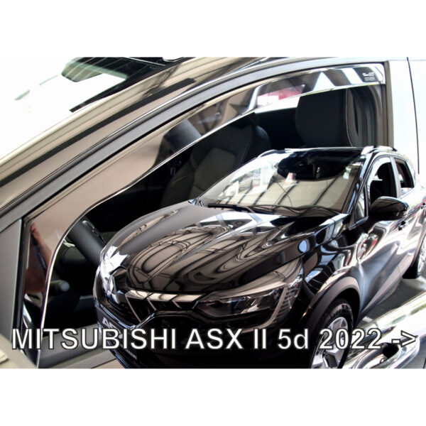ALL IN POINT ΑΝΕΜΟΘΡΑΥΣΤΕΣ ΓΙΑ MITSUBISHI ASX 5D 2022+ - ΖΕΥΓΑΡΙ ΖΕΥΓΑΡΙ ΑΠΟ ΕΥΚΑΜΠΤΟ ΦΙΜΕ ΠΛΑΣΤΙΚΟ HEKO - 2 ΤΕΜ. - AIN-177112 iluma.GR