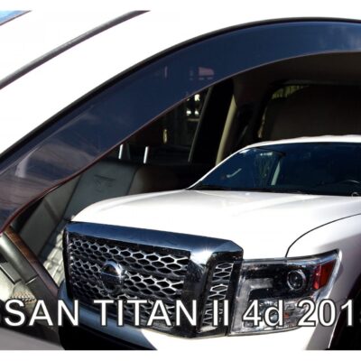 ALL IN POINT ΑΝΕΜΟΘΡΑΥΣΤΕΣ ΓΙΑ NISSAN TITAN 4D 2015+ ΖΕΥΓΑΡΙ ΑΠΟ ΕΥΚΑΜΠΤΟ ΦΙΜΕ ΠΛΑΣΤΙΚΟ HEKO - 2 ΤΕΜ. - AIN-176436 iluma.GR