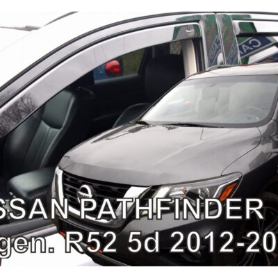 ALL IN POINT ΑΝΕΜΟΘΡΑΥΣΤΕΣ ΓΙΑ NISSAN PATHFINDER IV R52 5D 2012-2020 ΣΕΤ ΑΥΤΟΚΙΝΗΤΟΥ ΑΠΟ ΕΥΚΑΜΠΤΟ ΦΙΜΕ ΠΛΑΣΤΙΚΟ HEKO - 4 ΤΕΜ. - AIN-176930 iluma.GR