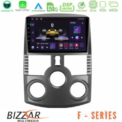 Bizzar F Series 8Core Android14 4+64GB Daihatsu Terios Navigation Multimedia Tablet 9" Με Carplay & Android Auto