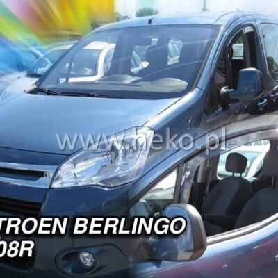 ALL IN POINT ΑΝΕΜΟΘΡΑΥΣΤΕΣ ΓΙΑ CITROEN BERLINGO/ PEUGEOT PARTNER 2008-2018 ΖΕΥΓΑΡΙ ΑΠΟ ΕΥΚΑΜΠΤΟ ΦΙΜΕ ΠΛΑΣΤΙΚΟ HEKO - 2 ΤΕΜ. - AIN-46000 iluma.GR