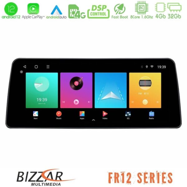 Bizzar Car Pad FR12 Series Mercedes E Class / CLS Class 8core Android 12 4+32GB Navigation Multimedia Tablet 12.3" - Image 2