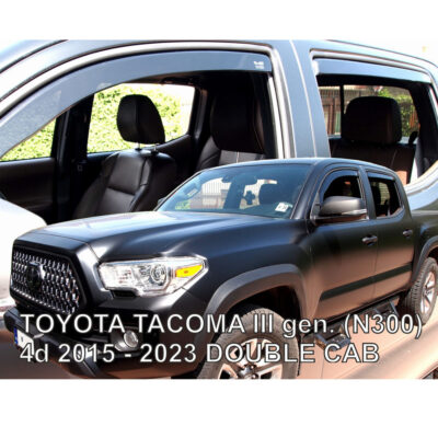 ALL IN POINT ΑΝΕΜΟΘΡΑΥΣΤΕΣ ΓΙΑ TOYOTA TACOMA N300 4D DOUBLE CAB 2015-2023 ΣΕΤ ΑΥΤΟΚΙΝΗΤΟΥ ΑΠΟ ΕΥΚΑΜΠΤΟ ΦΙΜΕ ΠΛΑΣΤΙΚΟ HEKO - 4 ΤΕΜ - AIN-182922 iluma.GR