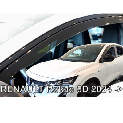 ALL IN POINT ΑΝΕΜΟΘΡΑΥΣΤΕΣ ΓΙΑ RENAULT RAFALE 5D 2024+ ΣΕΤ ΑΥΤΟΚΙΝΗΤΟΥ ΑΠΟ ΕΥΚΑΜΠΤΟ ΦΙΜΕ ΠΛΑΣΤΙΚΟ HEKO - 4 ΤΕΜ. - AIN-183695 iluma.GR