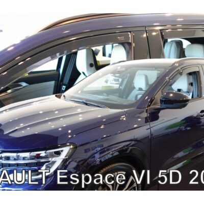 ALL IN POINT ΑΝΕΜΟΘΡΑΥΣΤΕΣ ΓΙΑ RENAULT ESPACE 5D 2023+ ΣΕΤ ΑΥΤΟΚΙΝΗΤΟΥ ΑΠΟ ΕΥΚΑΜΠΤΟ ΦΙΜΕ ΠΛΑΣΤΙΚΟ HEKO - 4 ΤΕΜ - AIN-182164 iluma.GR