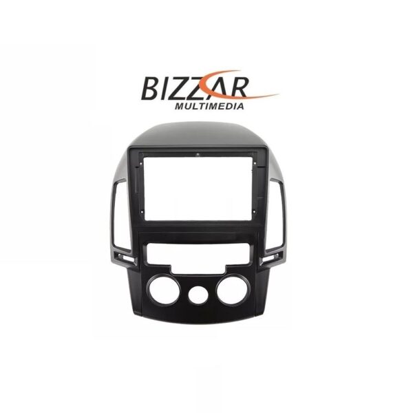 Πρόσοψη & Καλωδίωση Για Hyundai i30 2007-2012 Manual A/C Για Tablet 9" - Image 2