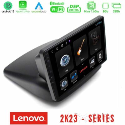 Lenovo Car Pad Fiat Doblo 2002 – 2009 4Core Android 13 2+32GB Navigation Multimedia Tablet 9"