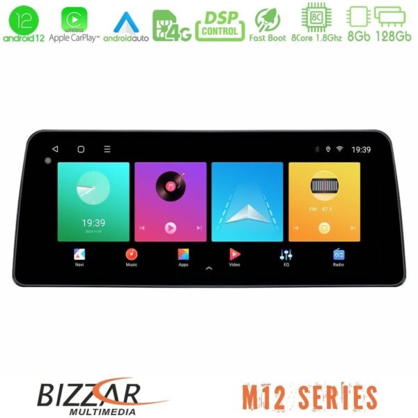 Bizzar Car Pad M12 Series Mercedes Sprinter/VW Crafter 2006-2018 8Core Android 12 8+128GB Navigation Multimedia Tablet 12.3" (dashboard version) - Image 2