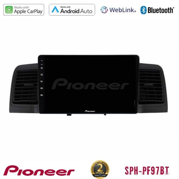 Pioneer SPH-PF97BT Series Toyota Corolla 2002-2006 Multimedia Station 9" (Tablet Style) Με Carplay & Android Auto - Image 2