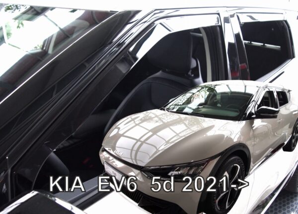 ALL IN POINT ΑΝΕΜΟΘΡΑΥΣΤΕΣ ΓΙΑ KIA EV6 5D 2021+ ΣΕΤ ΑΥΤΟΚΙΝΗΤΟΥ ΑΠΟ ΕΥΚΑΜΠΤΟ ΦΙΜΕ ΠΛΑΣΤΙΚΟ HEKO - 4 ΤΕΜ. - AIN-170815 iluma.GR