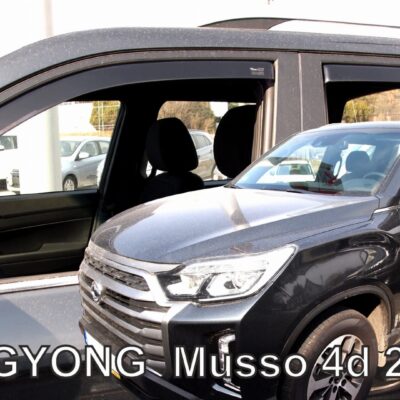ALL IN POINT ΑΝΕΜΟΘΡΑΥΣΤΕΣ ΓΙΑ SSANGYONG MUSSO 4D 2018+ ΣΕΤ ΑΥΤΟΚΙΝΗΤΟΥ ΑΠΟ ΕΥΚΑΜΠΤΟ ΦΙΜΕ ΠΛΑΣΤΙΚΟ HEKO - 4 ΤΕΜ. - AIN-170818 iluma.GR