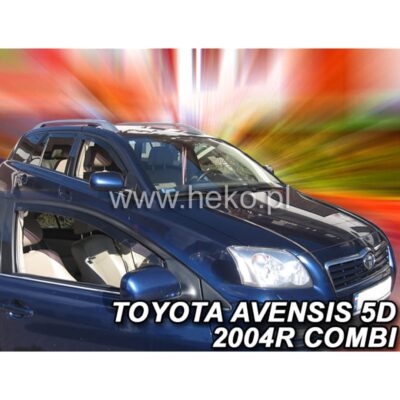 ALL IN POINT ΑΝΕΜΟΘΡΑΥΣΤΕΣ ΓΙΑ TOYOTA AVENSIS (T25) 4D SEDAN 2003-2009 ΖΕΥΓΑΡΙ ΑΠΟ ΕΥΚΑΜΠΤΟ ΦΙΜΕ ΠΛΑΣΤΙΚΟ HEKO - 2 ΤΕΜ. - AIN-16775 iluma.GR