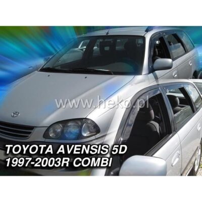 ALL IN POINT ΑΝΕΜΟΘΡΑΥΣΤΕΣ ΓΙΑ TOYOTA AVENSIS 5D COMBI 1997-2003 ΣΕΤ ΑΥΤΟΚΙΝΗΤΟΥ ΑΠΟ ΕΥΚΑΜΠΤΟ ΦΙΜΕ ΠΛΑΣΤΙΚΟ HEKO - 4 ΤΕΜ. - AIN-71910 iluma.GR