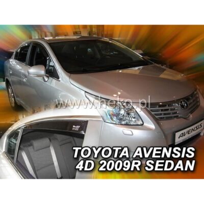 ALL IN POINT ΑΝΕΜΟΘΡΑΥΣΤΕΣ ΓΙΑ TOYOTA AVENSIS 4D SEDAN 2009+ ΣΕΤ ΑΥΤΟΚΙΝΗΤΟΥ ΑΠΟ ΕΥΚΑΜΠΤΟ ΦΙΜΕ ΠΛΑΣΤΙΚΟ HEKO - 4 ΤΕΜ. - AIN-71911 iluma.GR