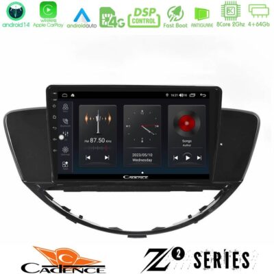 Cadence Z2 Series 8Core Android14 4+64GB Subaru Tribeca 2007-2014 Navigation Multimedia Tablet 9" Με Carplay & Android Auto