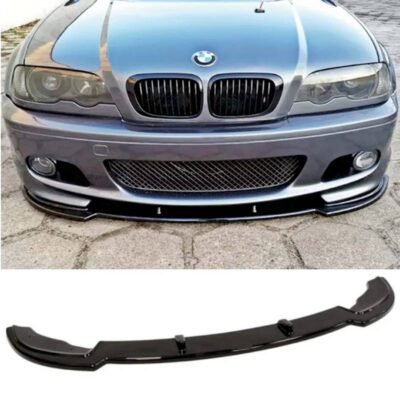 All in Point Μπροστινό Spoiler Για Bmw 3 E46 99-03 M-Tech Γυαλιστερό Μαύρο Από Abs Πλαστικό 0032700