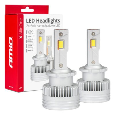 ALL IN POINT ΛΑΜΠΕΣ LED D2S/D2R/D4S/D4R 12/24V 6000K 9.000lm 50W X ALL IN ONE SERIES CAN-BUS (ΜΕ ΑΝΕΜΙΣΤΗΡΑΚΙ) AMIO - 2 ΤΕΜ. - AIN-186121 LEFKELIS.GR