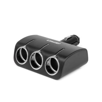 ALL IN POINT ΑΝΤΑΠΤΟΡΑΣ ΑΝΑΠΤΗΡΑ 12/24V 120W ΜΑΥΡΟΣ/3 ΘΕΣΕΙΣ/ΠΕΡΙΣΤΡΟΦΗ 90 ΜΟΙΡΩΝ AMIO - 1 Τεμ. - AIN-186402 LEFKELIS.GR