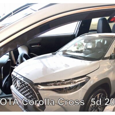 ALL IN POINT ΑΝΕΜΟΘΡΑΥΣΤΕΣ ΓΙΑ TOYOTA COROLLA CROSS 5D 2020+  ΖΕΥΓΑΡΙ ΑΠΟ ΕΥΚΑΜΠΤΟ ΦΙΜΕ ΠΛΑΣΤΙΚΟ HEKO - 2 ΤΕΜ. - AIN-174385 LEFKELIS.GR