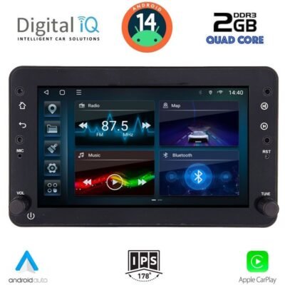 AIN-147374 - Digital iQ - DIGITAL IQ BLD 259_CPA (7" DECK) MULTIMEDIA SYSTEM for ALFA ROMEO 159 – SPIDER – BRERA mod. 2004-2012 - ALL IN POINT - LEFKELIS.GR