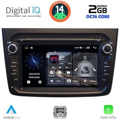 AIN-161075 - Digital iQ - DIGITAL IQ BLF 357BL_CPA (7" DECK) MULTIMEDIA SYSTEM for ALFA ROMEO MITO mod. 2008-2018 (BLACK) - ALL IN POINT - LEFKELIS.GR