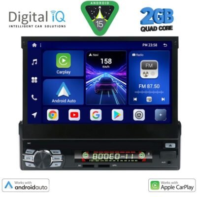 AIN-126468 - Digital iQ - DIGITAL IQ BXC 236_CPAA (7''_DECK) MULTIMEDIA 1DIN - ALL IN POINT - LEFKELIS.GR