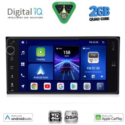 AIN-131097 - Digital iQ - DIGITAL IQ BXC 262_CPAA (7''_DECK) MULTIMEDIA for TOYOTA ALL (200mm) - ALL IN POINT - LEFKELIS.GR