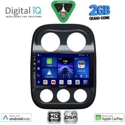 AIN-133254 - Digital iQ - DIGITAL IQ BXC 3277_CPAA (10inc) MULTIMEDIA TABLET for JEEP COMPASS - PATRIOT mod. 2007-2016 - ALL IN POINT - LEFKELIS.GR