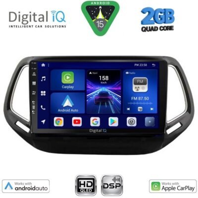AIN-133255 - Digital iQ - DIGITAL IQ BXC 3278_CPAA (10inc) MULTIMEDIA TABLET for JEEP COMPASS mod. 2016-2021 - ALL IN POINT - LEFKELIS.GR