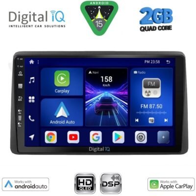 AIN-133263 - Digital iQ - DIGITAL IQ BXC 3450_CPAA (10inc) MULTIMEDIA TABLET for NISSAN NAVARA D22 mod. 1998-2004 - ALL IN POINT - LEFKELIS.GR