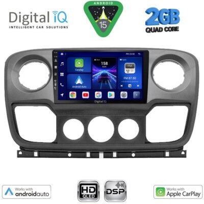 AIN-133243 - Digital iQ - DIGITAL IQ BXC 3463_CPAA (10inc) MULTIMEDIA TABLET for NISSAN NV400 - OPEL MOVANO - RENAULT MASTER mod. 2010-2020 - ALL IN POINT - LEFKELIS.GR