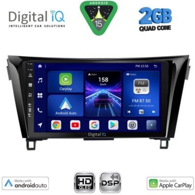 AIN-133265 - Digital iQ - DIGITAL IQ BXC 3468_CPAA (10inc) MULTIMEDIA TABLET for NISSAN QASHQAI - XTRAIL mod. 2014-2021 - ALL IN POINT - LEFKELIS.GR