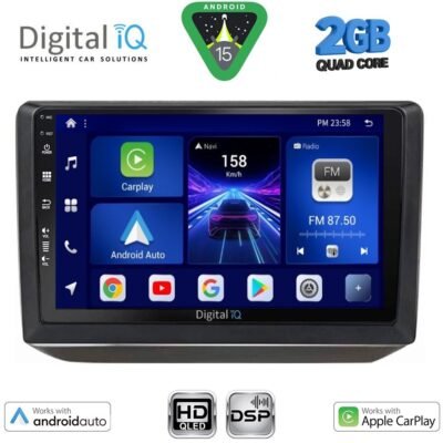 AIN-133234 - Digital iQ - DIGITAL IQ BXC 3581_CPAA (10inc) MULTIMEDIA TABLET for SKODA FABIA mod. 2008-2014 - ALL IN POINT - LEFKELIS.GR