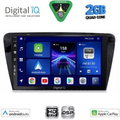 AIN-133275 - Digital iQ - DIGITAL IQ BXC 3597_CPAA (10inc) MULTIMEDIA TABLET for SKODA OCTAVIA 7 mod. 2013-2021 - ALL IN POINT - LEFKELIS.GR