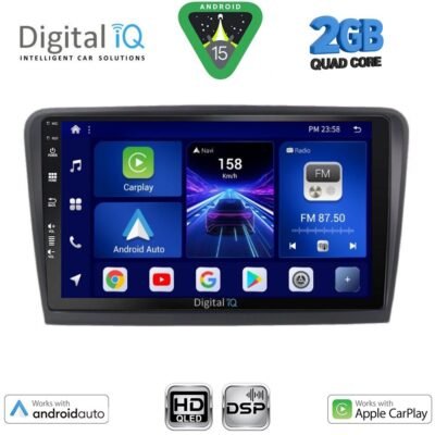 AIN-133318 - Digital iQ - DIGITAL IQ BXC 3604_CPAA (10inc) MULTIMEDIA TABLET for SKODA SUPERB mod. 2008-2015 - ALL IN POINT - LEFKELIS.GR