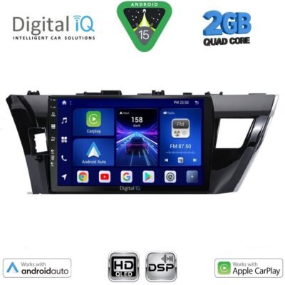 AIN-133280 - Digital iQ - DIGITAL IQ BXC 3714_CPAA (10inc) MULTIMEDIA TABLET for TOYOTA COROLLA mod. 2013-2016 - ALL IN POINT - LEFKELIS.GR