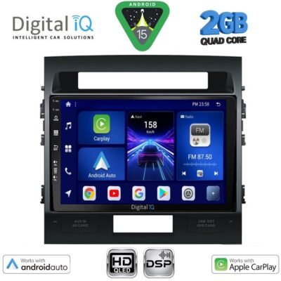 AIN-133284 - Digital iQ - DIGITAL IQ BXC 3724_CPAA (10inc) MULTIMEDIA TABLET for TOYOTA LANDCRUISER mod. 2008-2015 - ALL IN POINT - LEFKELIS.GR